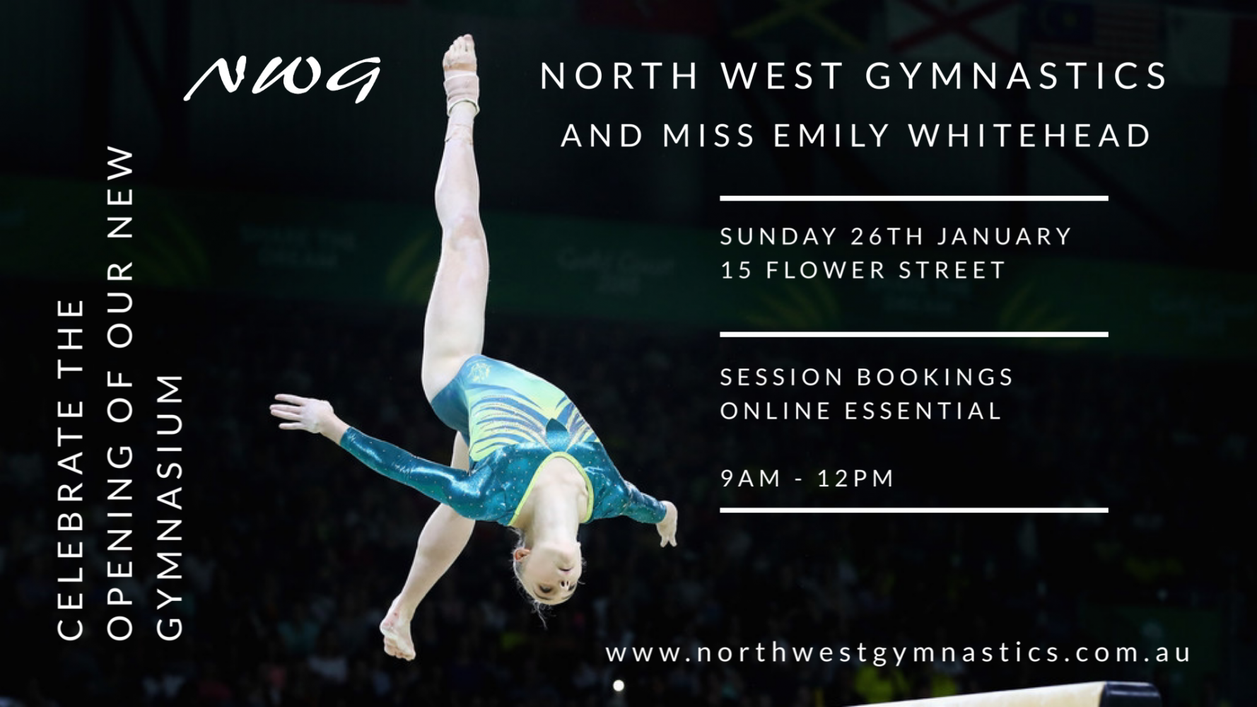NWG North West Gymnastics Emily Whitehead Gymnasium Opening Event