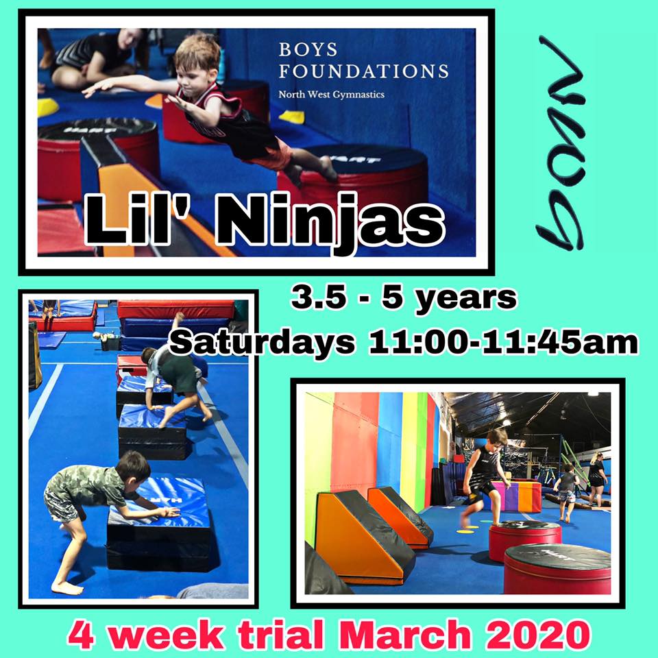 NWG lil Ninja nwgmountisa mountisa gymnastics trial class