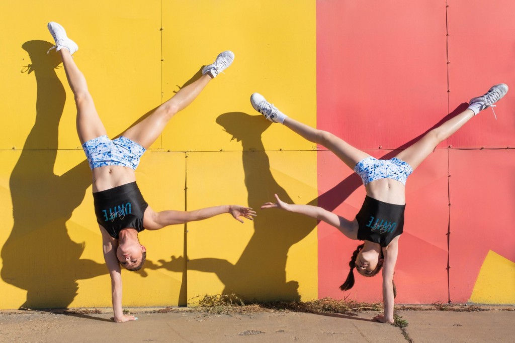 GMD doitfordolly Harmony Shorts and Gils Unite Sequin Crop Top NWG North West Gymnastics